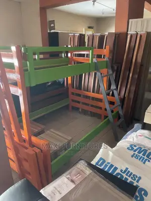 Double Bunk Bed Wooden Bed