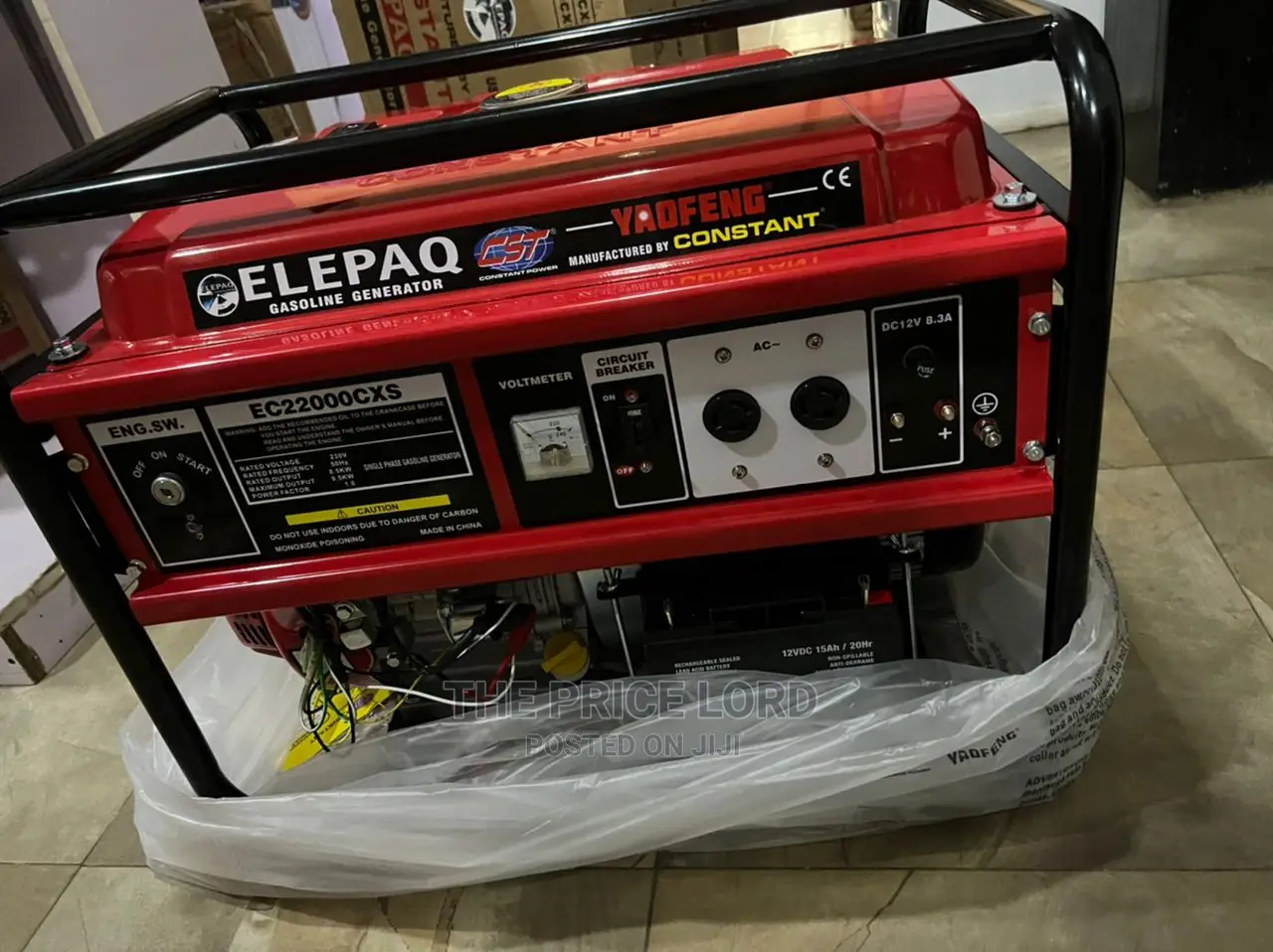 Elepaq Constant Generator 10kva