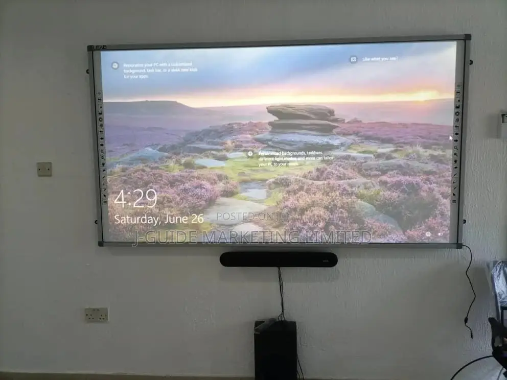 Interactive Smart White Board.