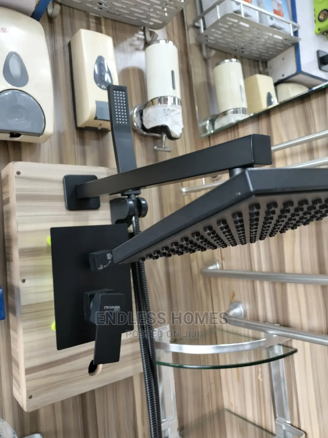 Black Condict Shower