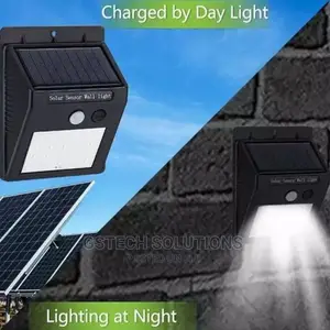 Solar Powered Motion Sensor Light for Outdoor/Garden/Fence