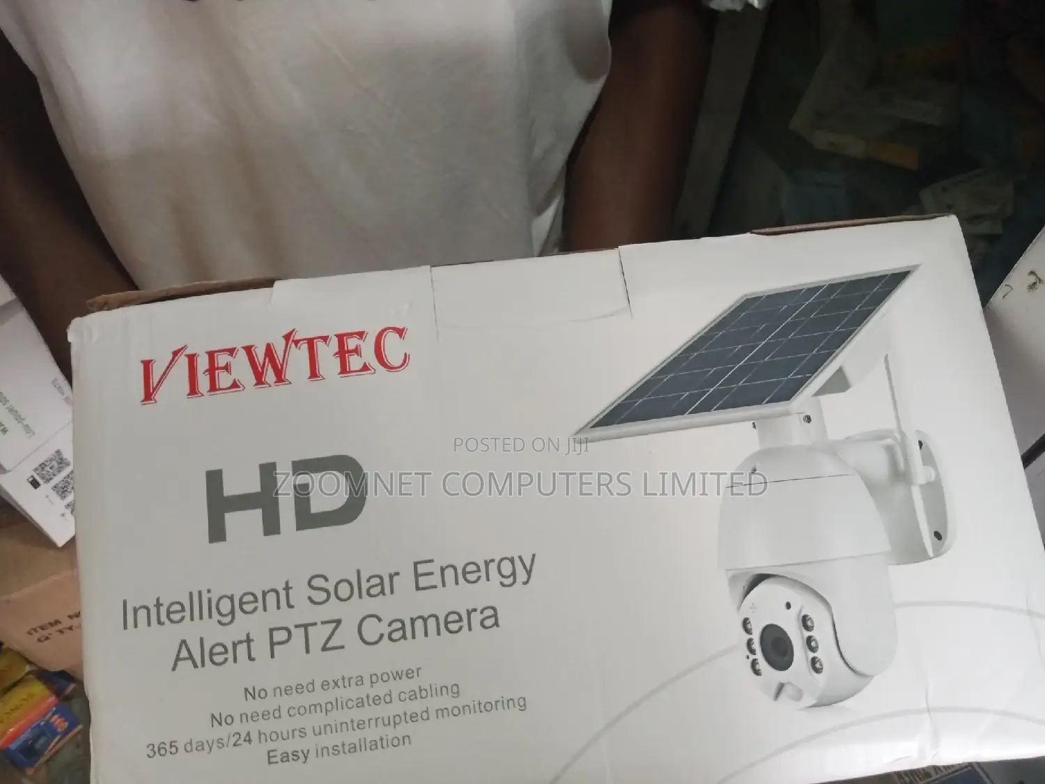 Viewtec Intelligence Solar Energy Alart PTZ Camera