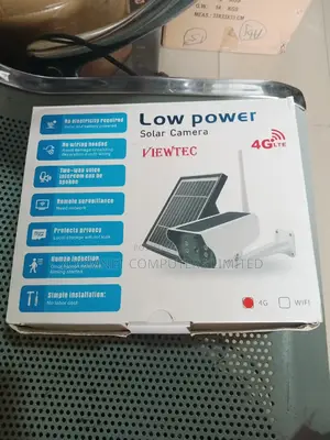Low Power Solar Bulet Camera