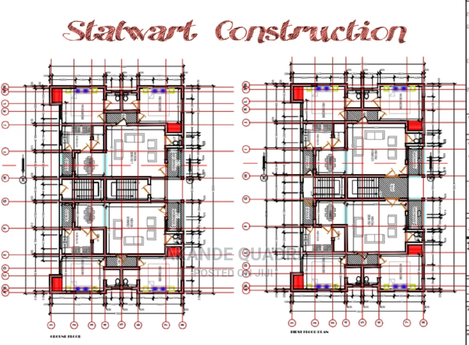 (Building Plan) Full Package Architectural Plan