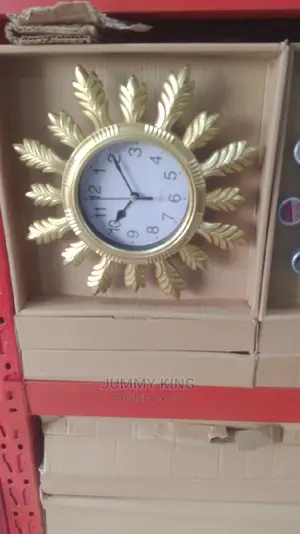Decorative Wall Clock-Gold