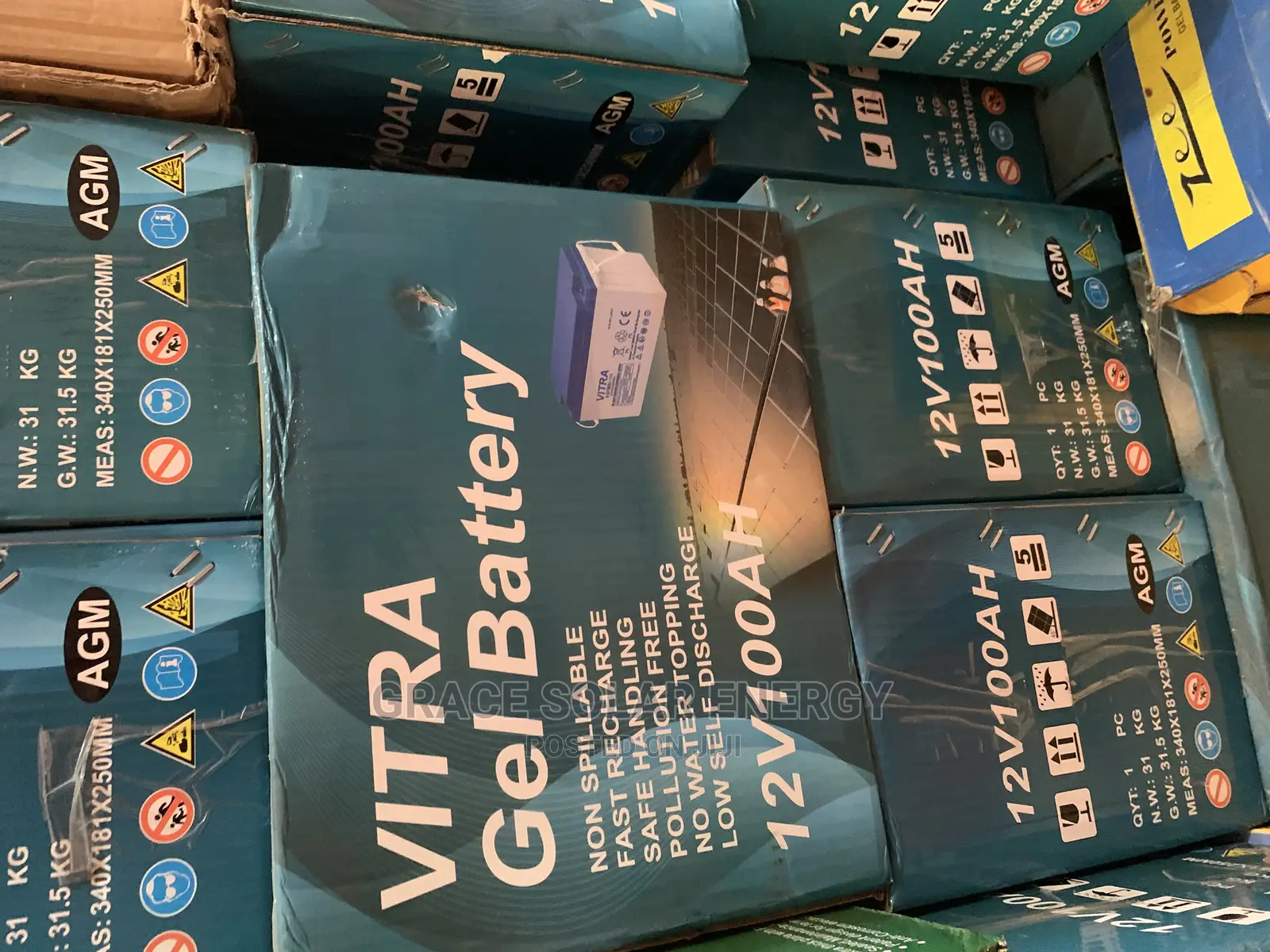 Vitra 100A 12v Battery