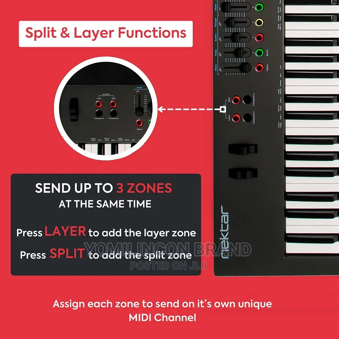 Nektar Impact LX88+ | USB Controller Keyboard.