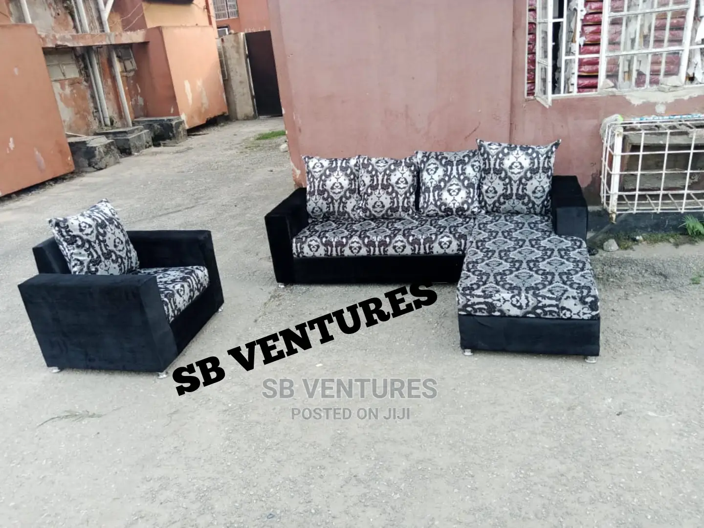 7 Sitter L Shape Sofa