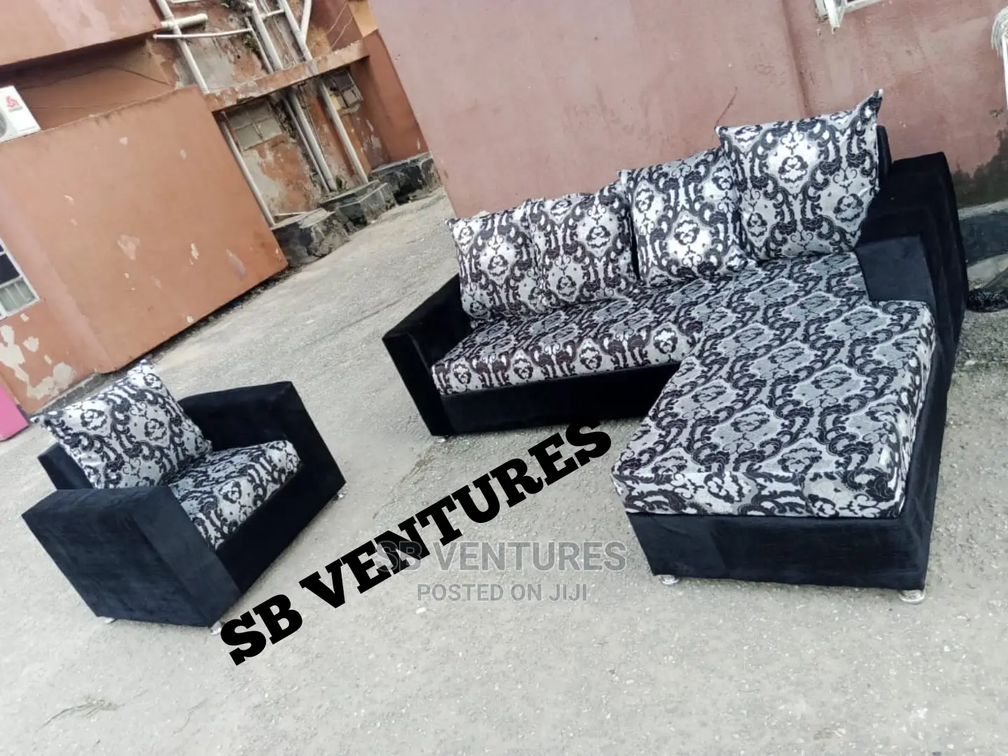 7 Sitter L Shape Sofa