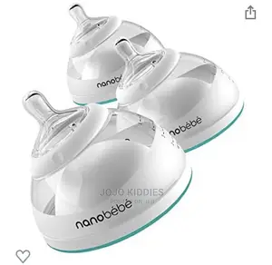 Nanobabe Baby Feeding Bottle (Pink, Teal Grey Color)