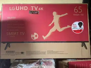 LG Smart Inches 65 TV With LG Free Wall Bracket