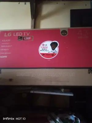 LG Inches 43 TV With LG Free Wall Bracket