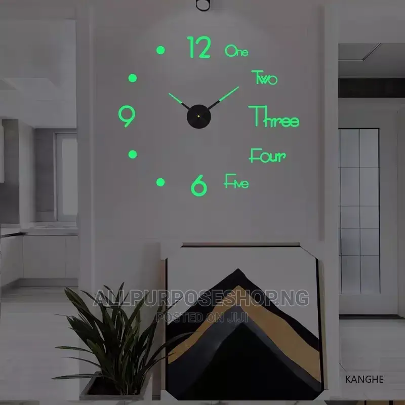 Diy 3d Wall Clock