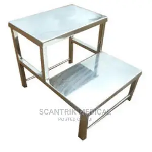 Medical Foot Step Stainless for Hospital Home
