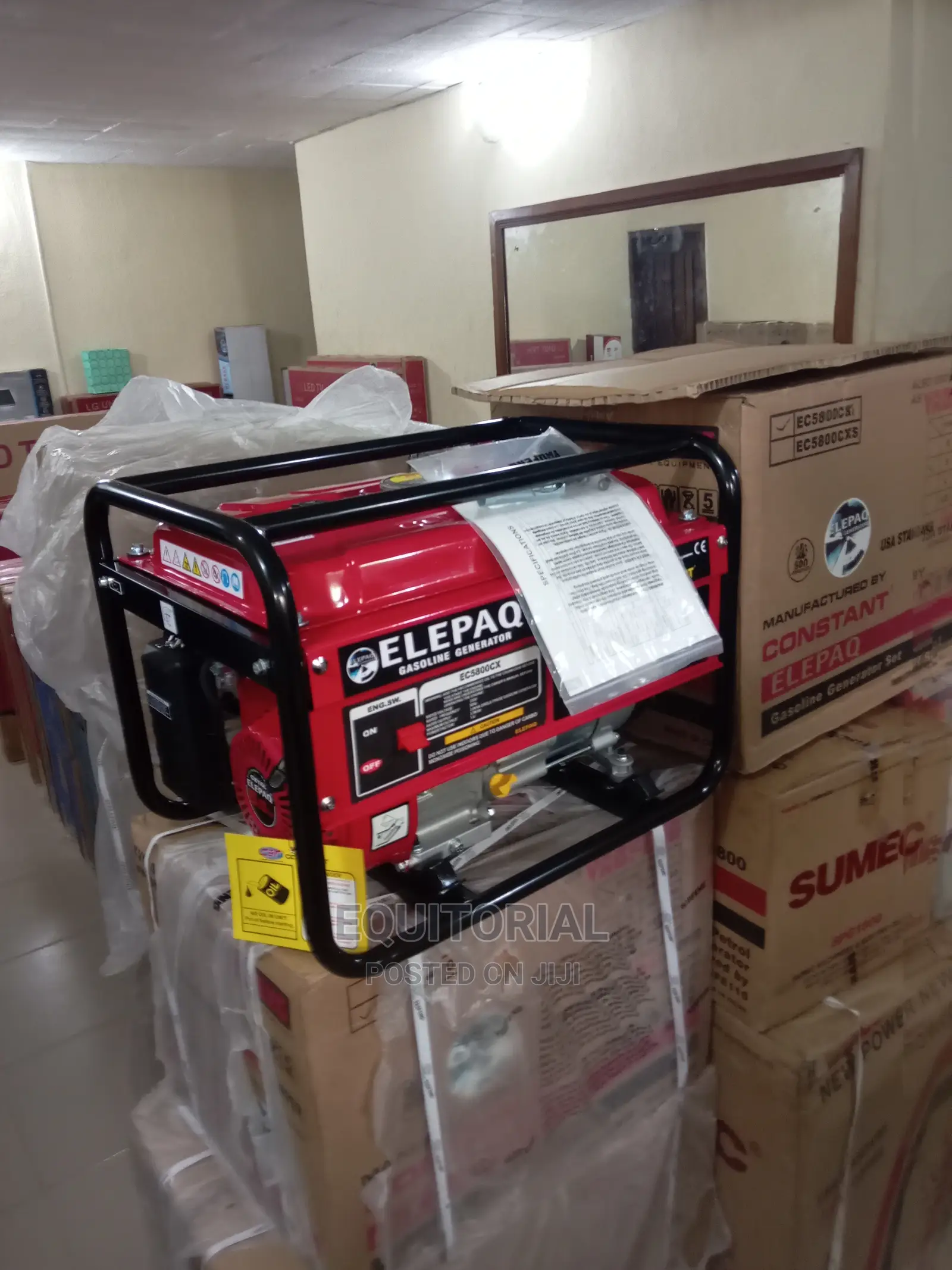 Ec5800cx Constant Manual Start Generator-100% RELIABLE