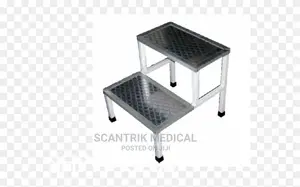 Portable Stainless Steel Medical Foot Step Double