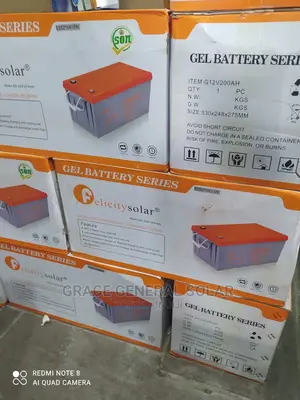 200a 12v Gel Battery
