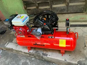 Air Compressor 150l With Engine 6.5hp 10bar