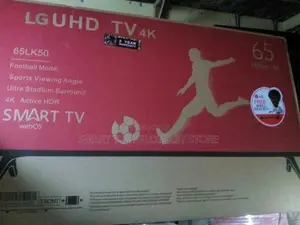 Original LG Smart 65 Inches TV With LG Free Wall Bracket