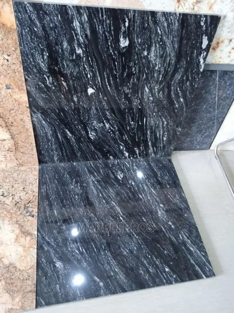 60x60x2cm Thickness Black Forest Granite