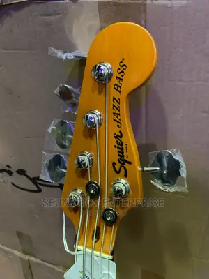 Quality Squier by Fender Five String Jazz Bass Guitar