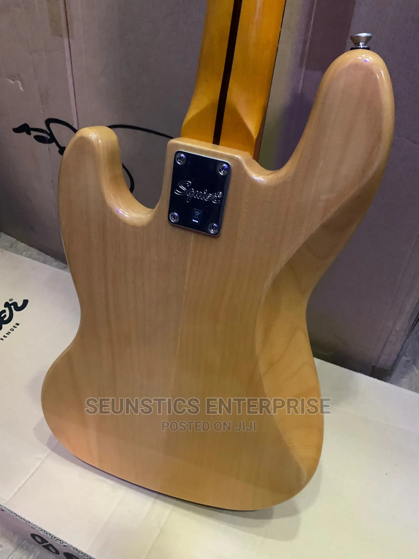 Quality Squier by Fender Five String Jazz Bass Guitar