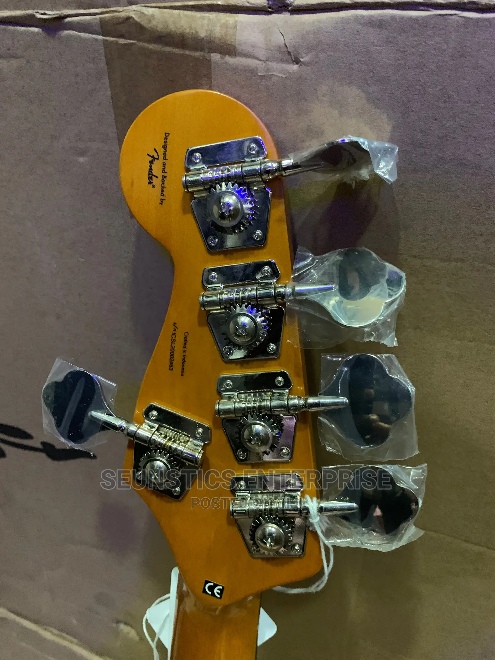 Quality Squier by Fender Five String Jazz Bass Guitar