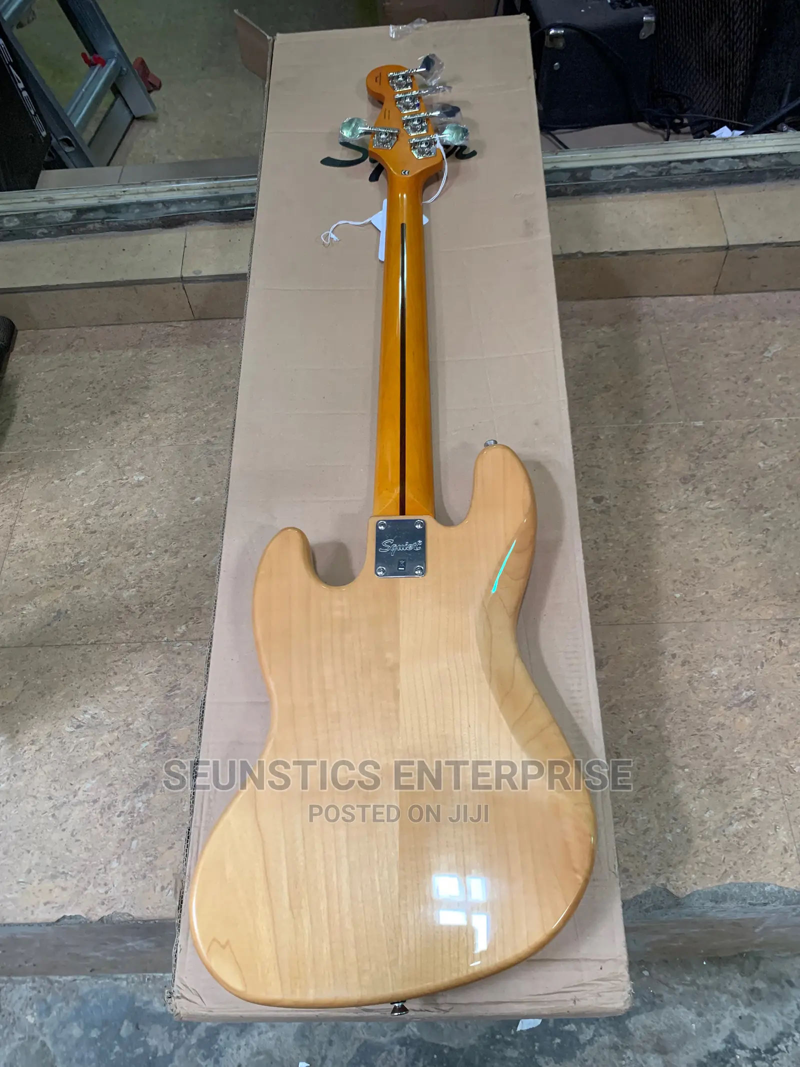Quality Squier by Fender Five String Jazz Bass Guitar