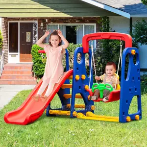 3 in 1 Junior Slide and Swing Set