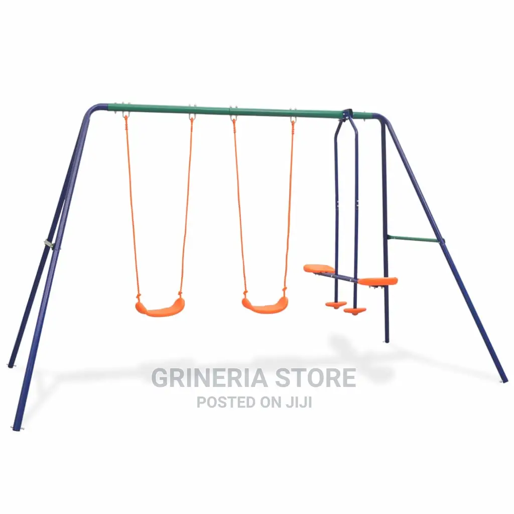 Delta Playground Swing With Seesaw