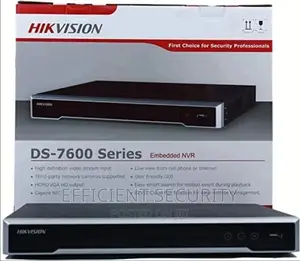 Hikvision 8channel NVR With Poe Port