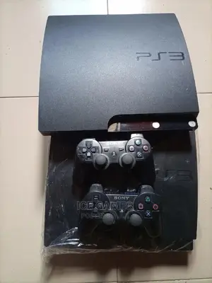 PS3 Slim With 1 Controller and 12 Games Installed