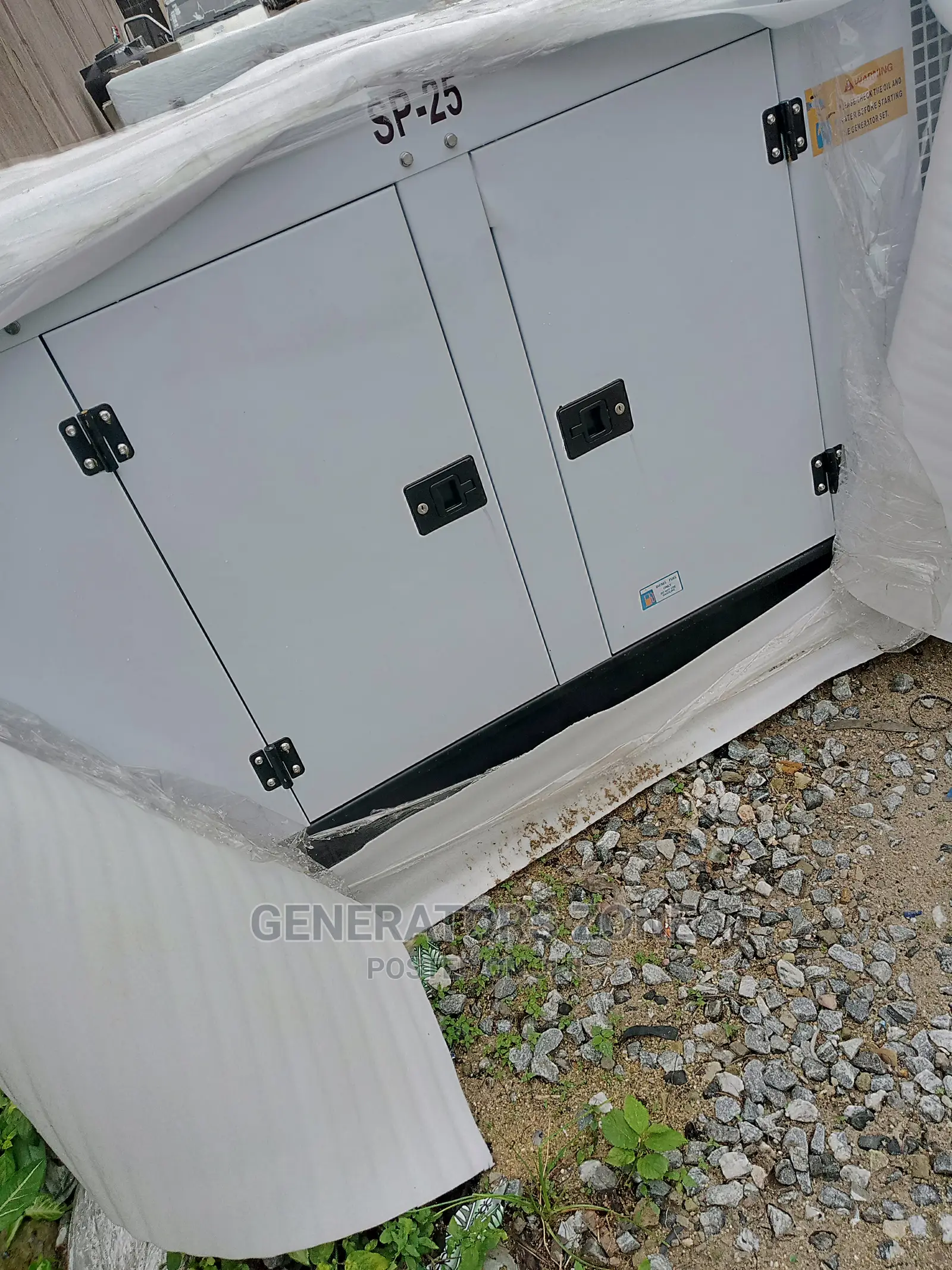 Rugged Peerkins Soundproof Diesel Generator Sp25