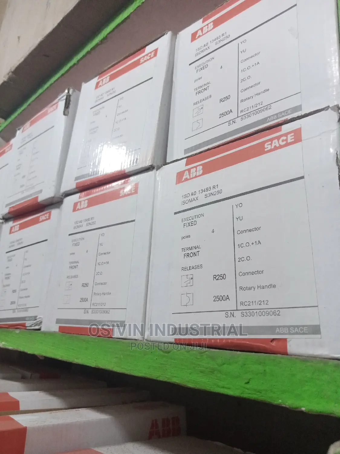 Abb Circuit Breakers 400amps 3pole