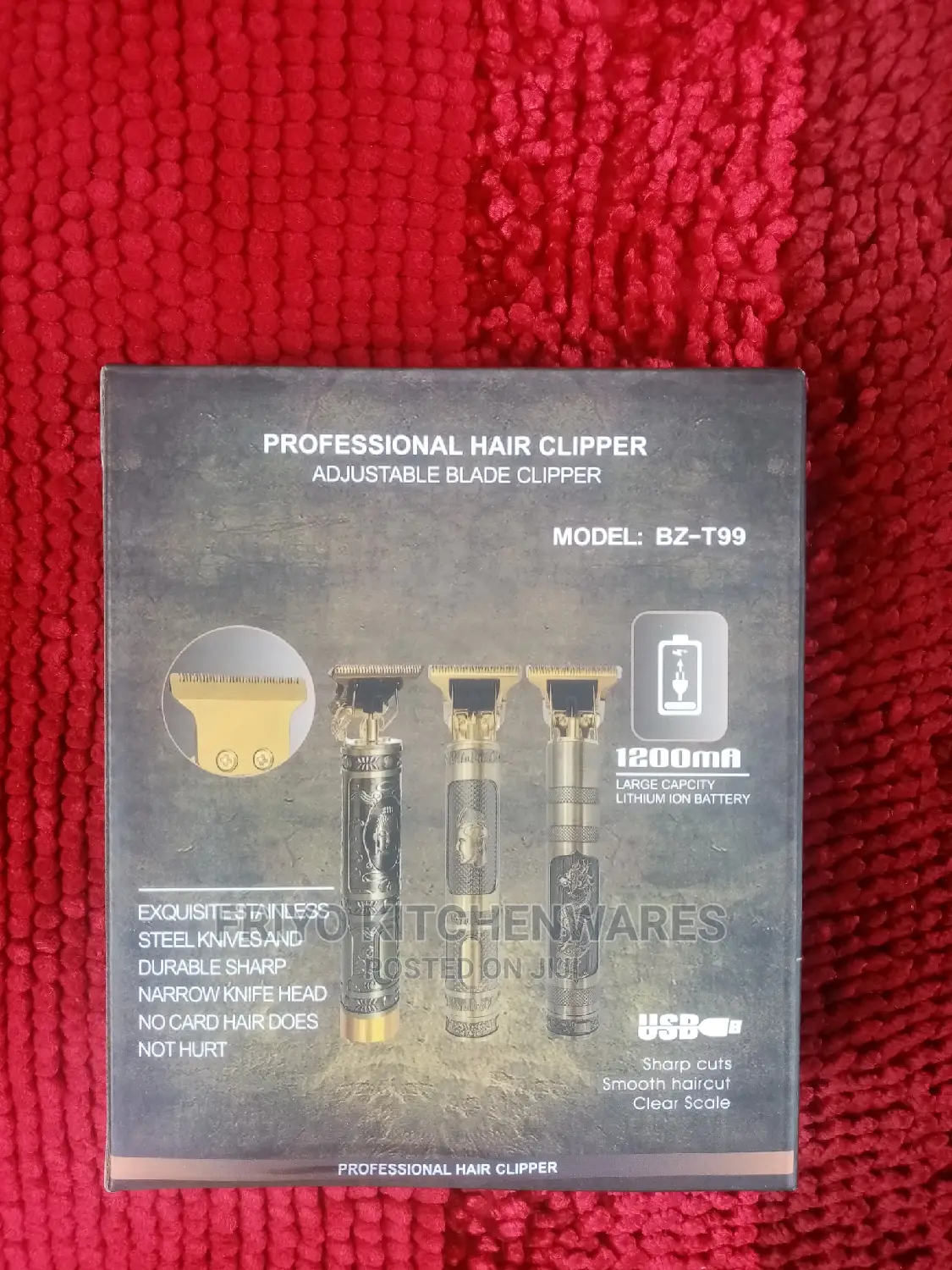 Rechargeable Hair Clipper