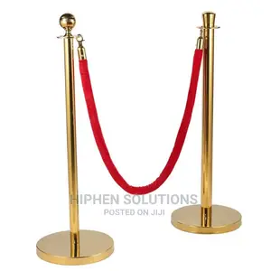 Outdoor Cafe Banner Partition Stanchion Barrier