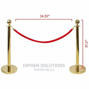 Premium Steel Pole Heavy Duty Stanchion Crowd Control