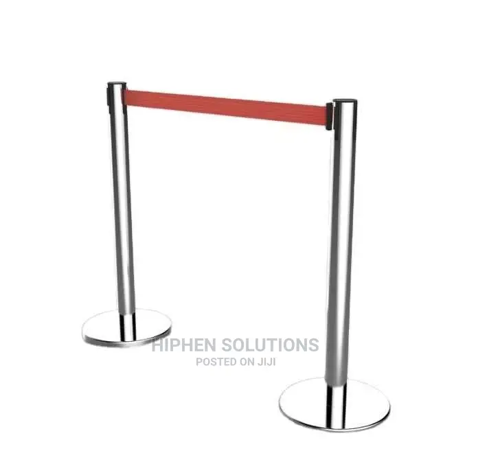 Queue Pole Crowd Control Stanchions Rope