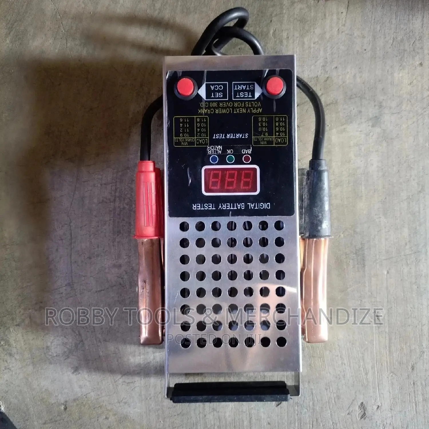 Digital Battery Tester