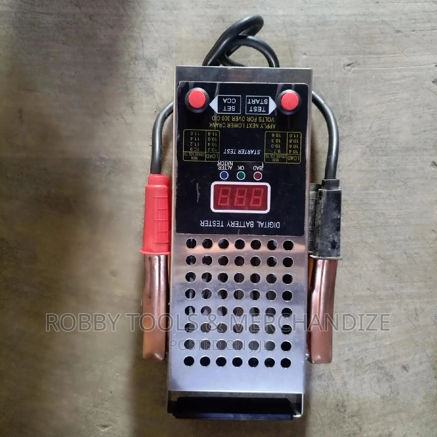 Digital Battery Tester