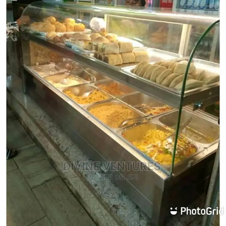 Double Layer Food Warmer Showcase