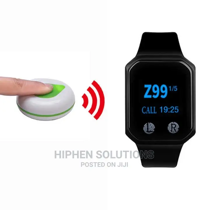 Wireless Guest Paging System Wrist Pager