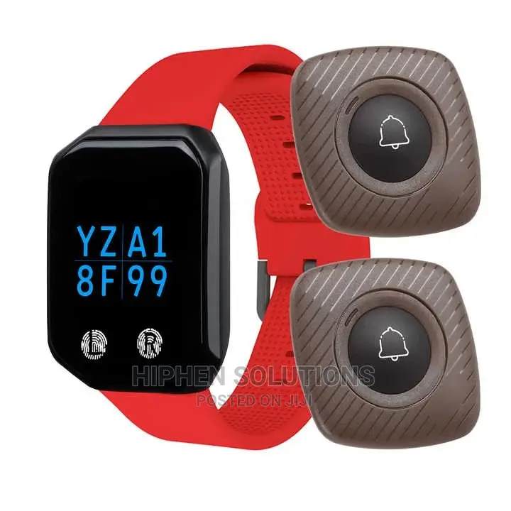 Restaurant Button Waiters Wristwatch