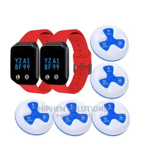 Wrist Watch Pager Wireless Calling System