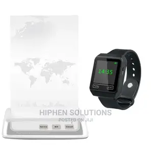 The Wireless Attendant Call System Wristwatch
