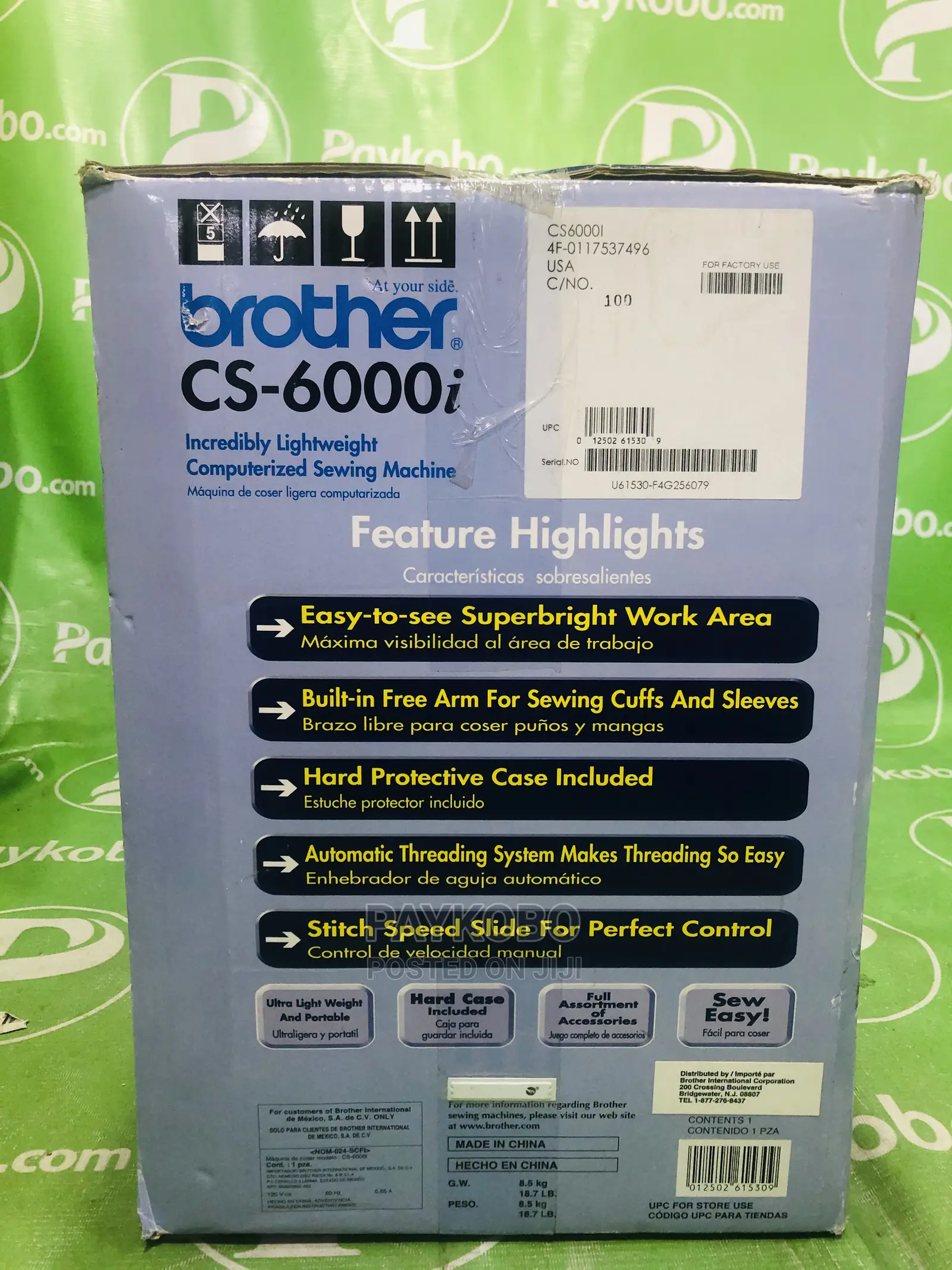 Brother Cs6000i Computerized Sewing Machine