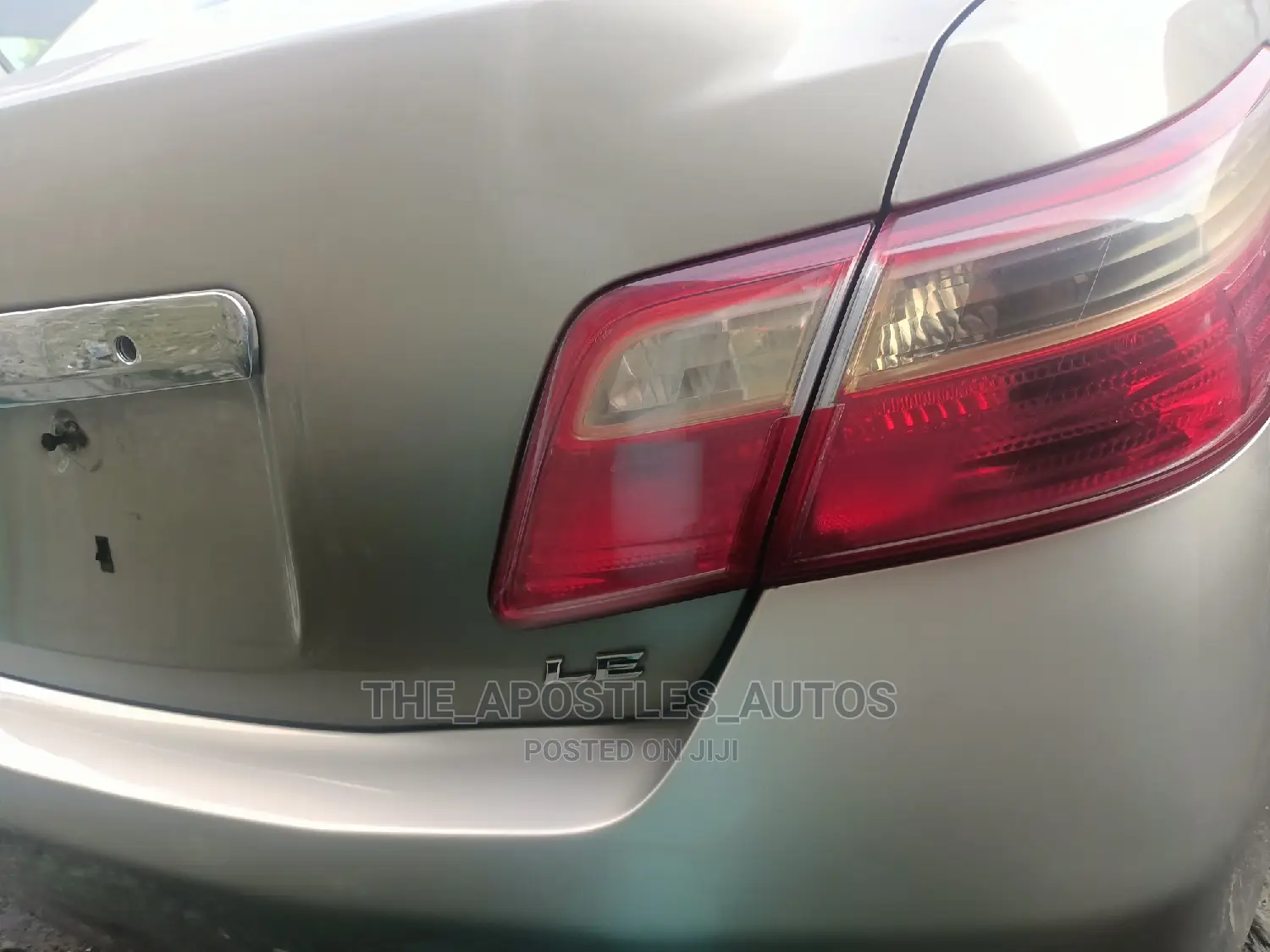 Toyota Camry 2008 Gold