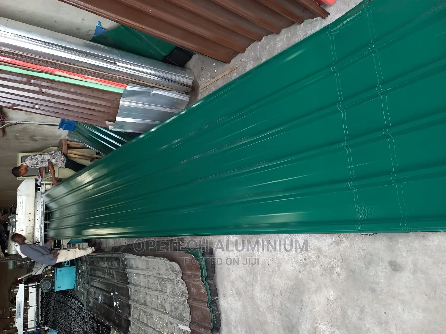 Aluminium Long Span Green Colour