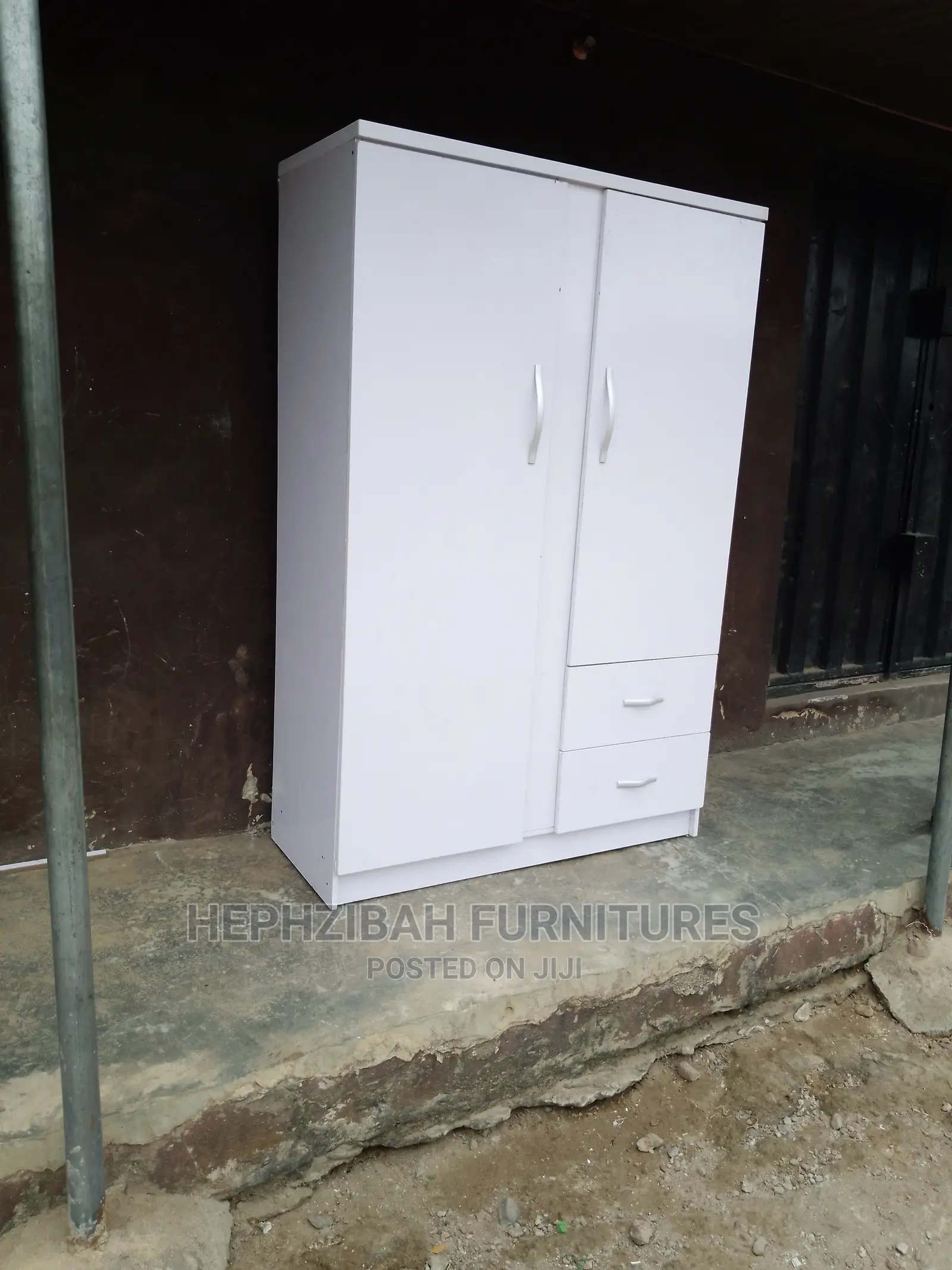 Executive White Wardrobe