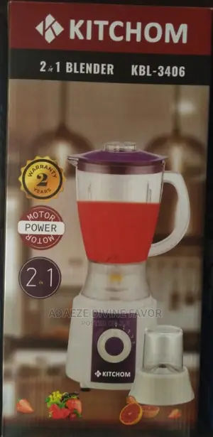 Kitchom 2-in-1 Blender KBL-3406